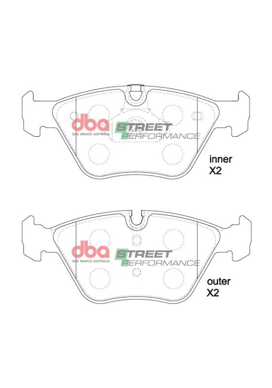 Load image into Gallery viewer, Dba DB1522SP DBA SP Performance Brake Pads
