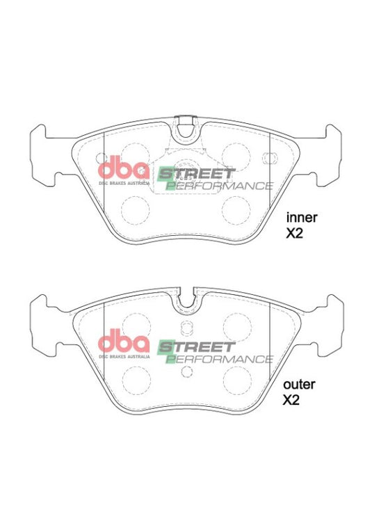 Dba DB1522SP DBA SP Performance Brake Pads