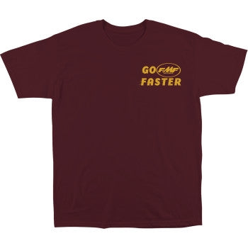 Fmf Racing Faster T-Shirt (Medium, Maroon)