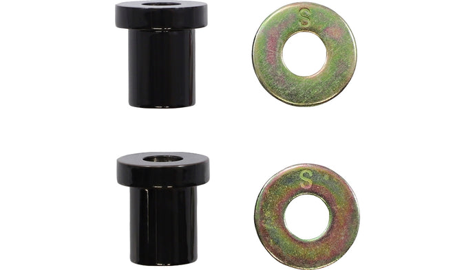 La Choppers LA-7400-55B Solid Riser Bushings - Black