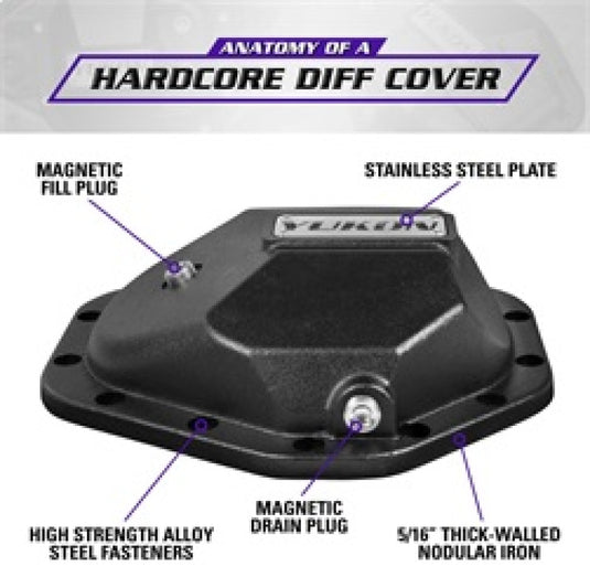Yukon Gear & Axle YHCC-GM14T-M YUK Covers - Hardcore