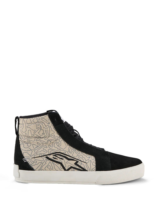 Alpinestars Ride-63 Canvas Shoes (12.5, Black/Cool Gray/White)
