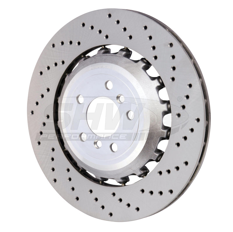 Load image into Gallery viewer, Shw Performance BRR48181 SHW Drilled Lightweight Rotors
