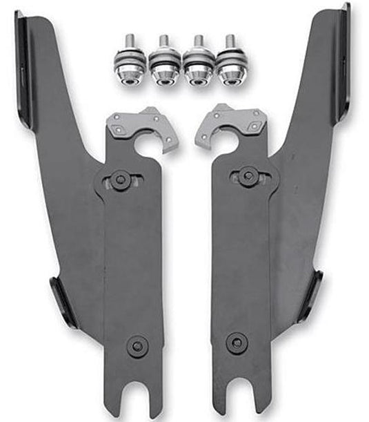 Memphis Shades MEK1965 Trigger-Lock Mount Kit for Bullet Fairing - Black