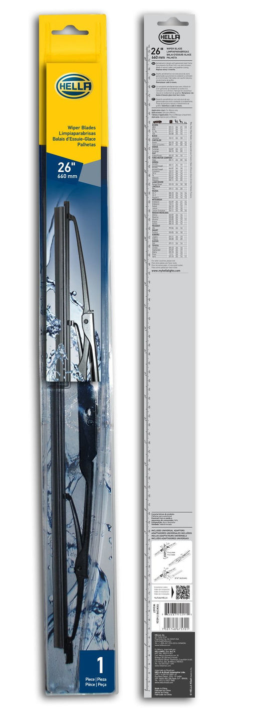 Hella 9XW398114026 HELLA Wiper Blades