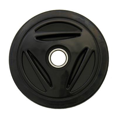 Ppd Group R0165H-2-001A Idler Wheel - 6.5in. x 25mm - Black