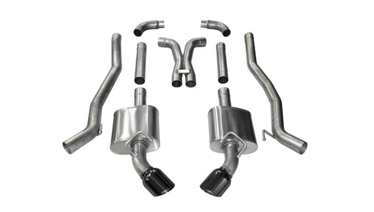 Corsa Performance 14968BLK COR Cat-Back + X-Pipe Xtreme