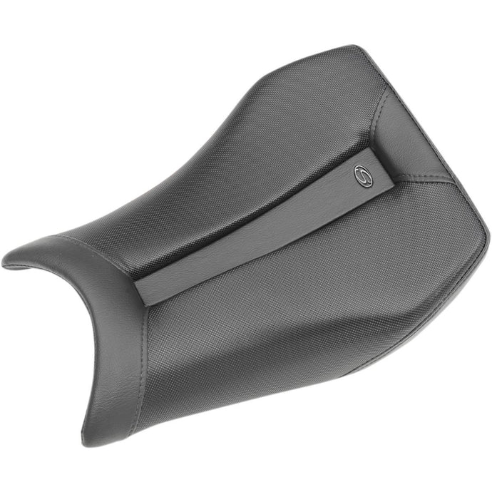 Saddlemen 0810-K052 Gel-Channel Sport One-Piece Solo Seat with Rear Cover