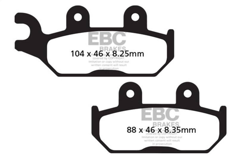 Load image into Gallery viewer, Ebc Powersports SXR645HH EBC SXR Brake Pads
