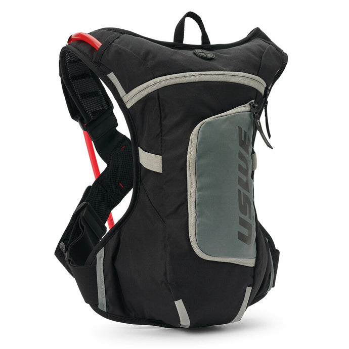 Uswe Raw Series Hydration Pack - Black/Grey