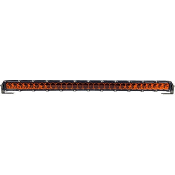 Heretic Studio 53009 6-Series Light Bar -30in.(34in. x 2in. x 1.5in.) -Black Combination Spot/Flood Light with Amber Lens