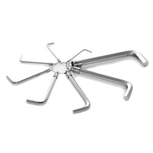 Performance Tools W1113C 8 Piece Heavy Duty Metric Hex Key Set