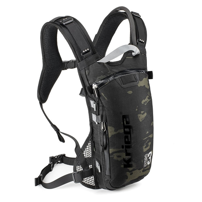 Kriega 7020-1254-03 Hydro-3 Hydration Pack - Multicam Black