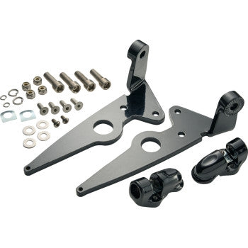 Ciro 66201 Driver Highway Peg Mount Kit - Black