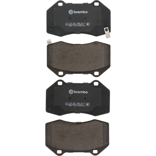 Brembo Oe P23182 BRE Low Metallic Pads