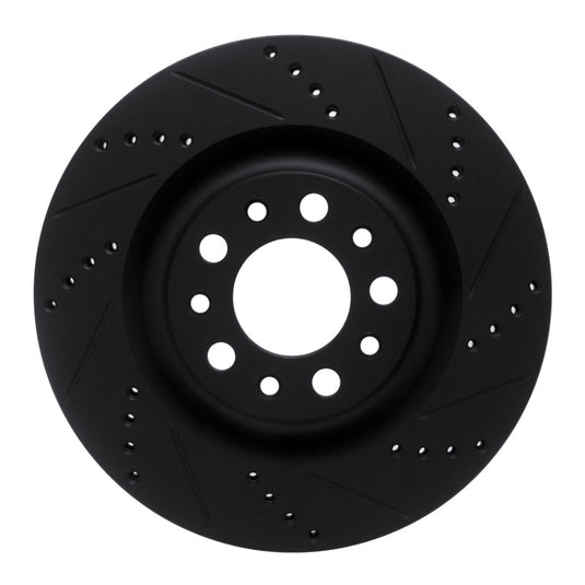 R1 Concepts 633-16013R RNC Brake Rotor - Drill & Slot