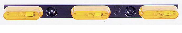 Peterson Manufacturing 136-3A Thin Line ID Light Bar for Over 80in. Applications - Amber
