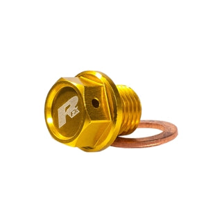 Rfx FXDB 30100 99YL Magnetic Drain Bolt - M12 x 10mm. x 1.25 - Yellow