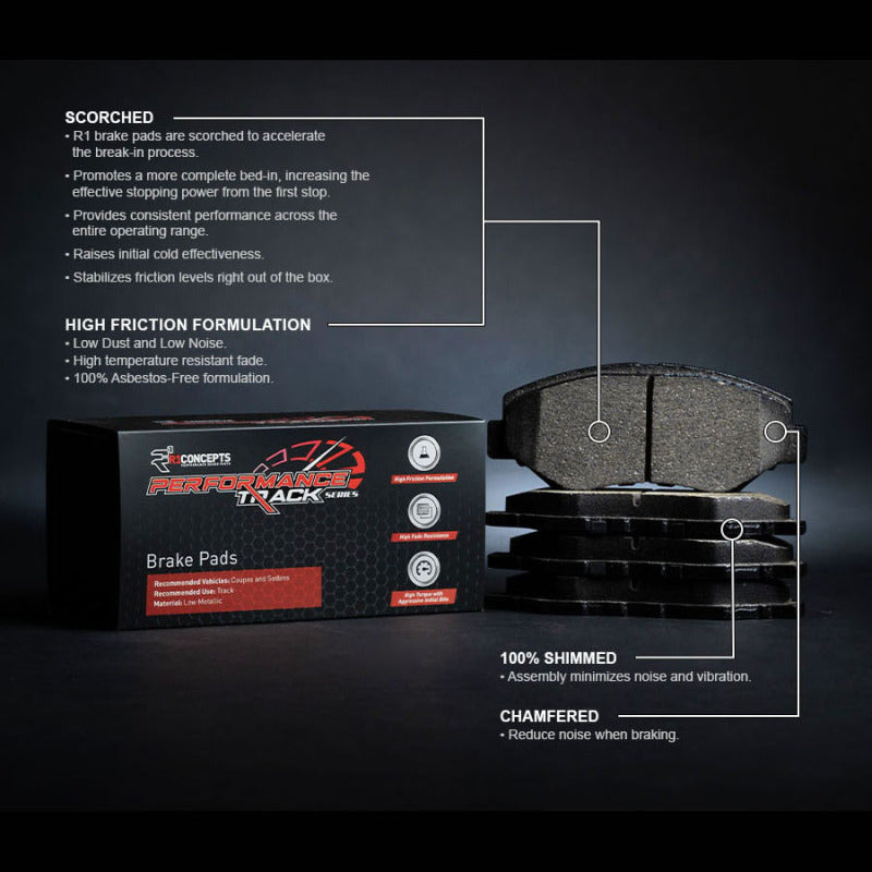 Load image into Gallery viewer, R1 Concepts 2000-0839-11 RNC Track/Street Brake Pads
