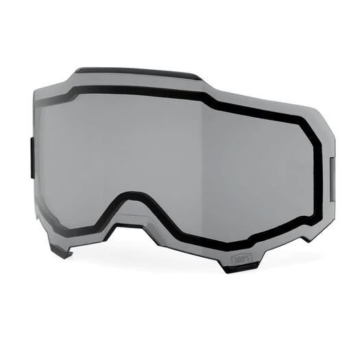 100% Replacement Dual Pane Lens for Armega Goggles - Smoke