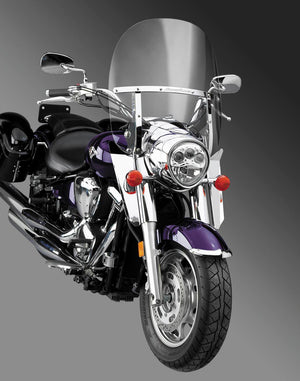 National Cycle SwitchBlade 2-Up Windshield - Clear Clear