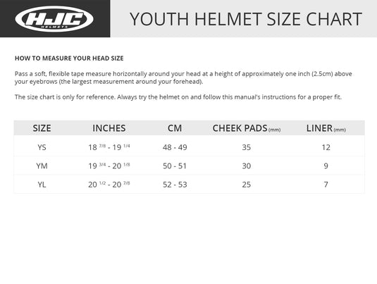 Hjc Y10 Solid Youth Helmet (Small, Semi-Flat Black)