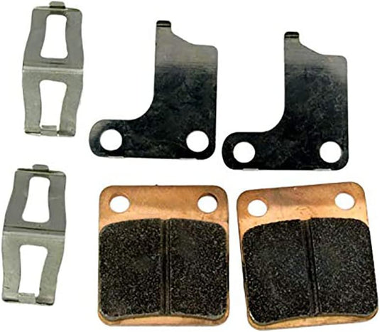 Emgo 64-51866 Grooved Brake Pads