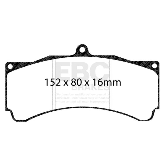 Ebc DP8032RPX EBC RP-X Brake Pad Sets