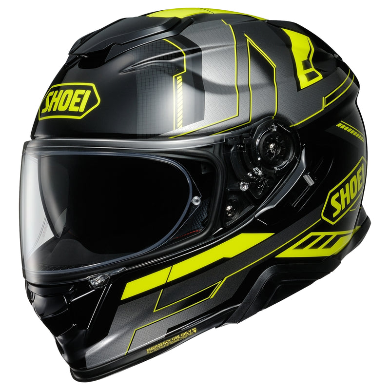 Shoei GT-Air II Aperture Helmet Yellow (TC-3) Gray