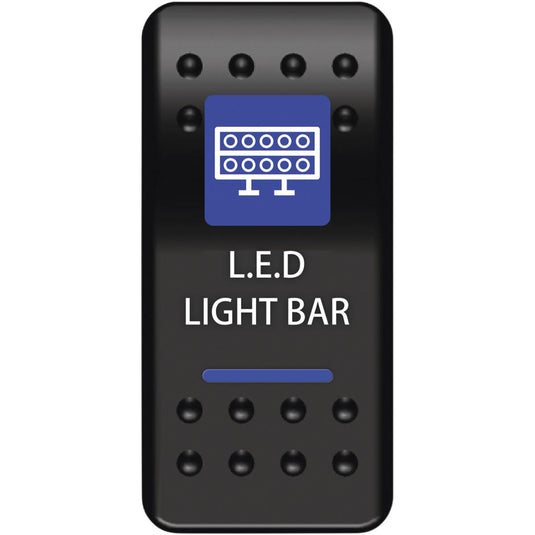 Moose Utility LLB-PWR Rocker Switch - LED Lightbar (Single Pole, Single Throw)