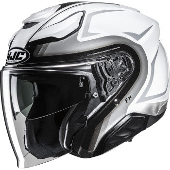 Load image into Gallery viewer, Hjc F31 Bask Helmet (Small, White (MC-10))
