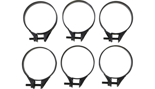 Moose Racing 110-1051 Carburetor Clamps - 49mm-51mm - 6-Pack