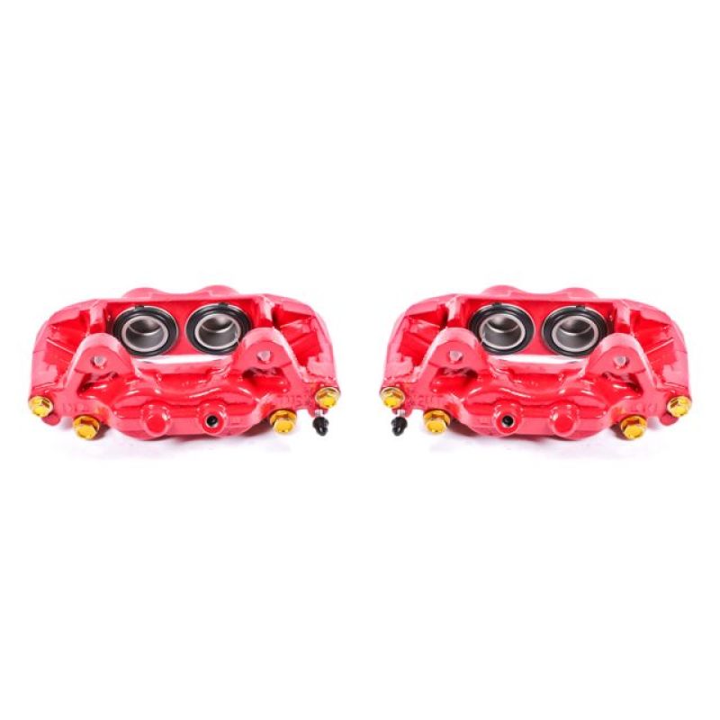 Load image into Gallery viewer, Powerstop S2712 PSB Red Calipers

