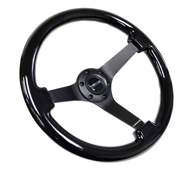 Load image into Gallery viewer, Nrg RST-036BK-BK NRG Steering Wheels - Reinforc
