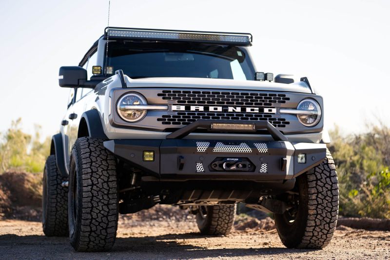 Load image into Gallery viewer, Dv8 Offroad FBBR-01 DVE Front Bumpers
