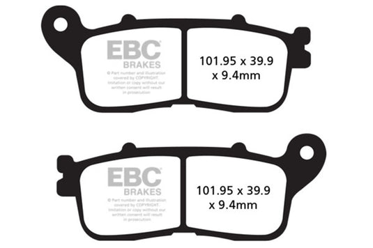 Ebc Powersports FA636HH EBC HH Sintered Brake Pads