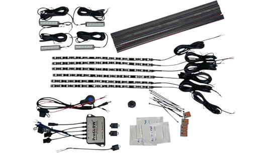 Custom Dynamics TMWK2PG Magical Wizard Full Bike Lite Kit with ProGLOW Bluetooth Controller for Magical Wizards