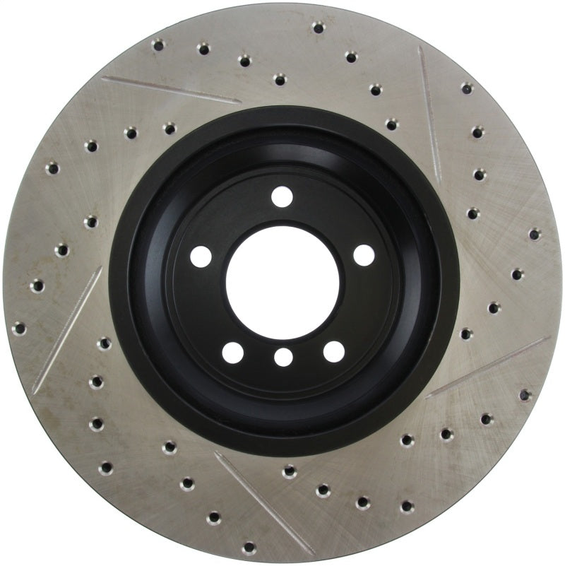 Load image into Gallery viewer, Stoptech 127.34093R ST Slot &amp; Drill Brake Rotors
