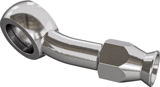 Goodridge P5093-03C Stainless Steel 20deg. Banjo Fitting - 3/8in./10mm.