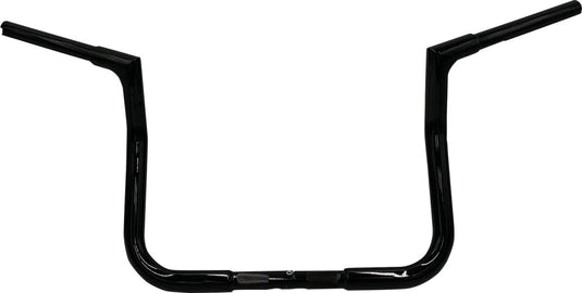 Fat Baggers, Inc. 705011-B 1-1/4in. EZ Install Reduced Reach Flat Top Handlebar - Black