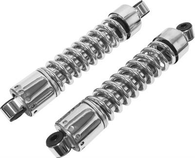 Harddrive 30-484 4-Speed Shock Absorber with Short Cover - 13.5in. - Chrome