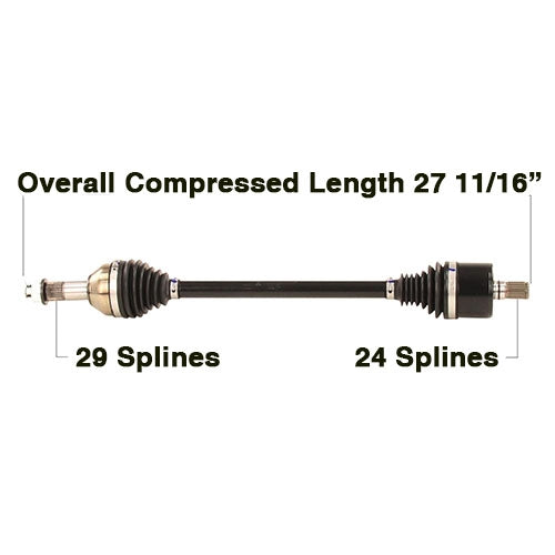 Tytaneum CAN-6086HD Heavy Duty CV Axle
