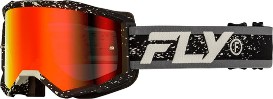Black/Gray / Red Mirror/Smoke Lens