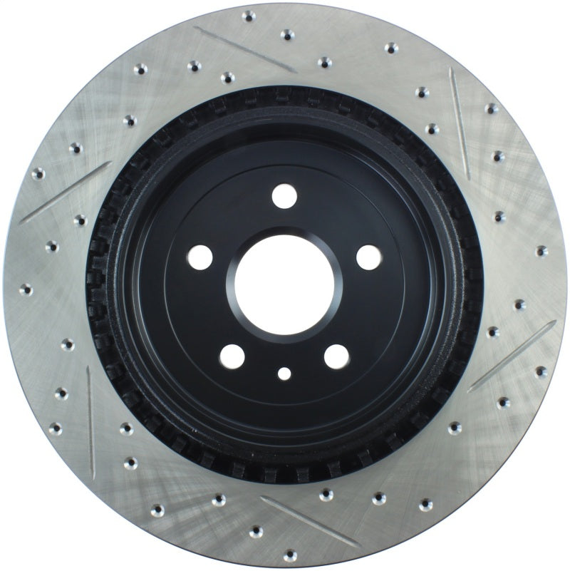 Load image into Gallery viewer, Stoptech 127.62119R ST Slot &amp; Drill Brake Rotors
