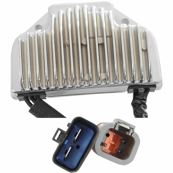 Drag Specialties 2112-1041 Solid-State Regulator - Chrome