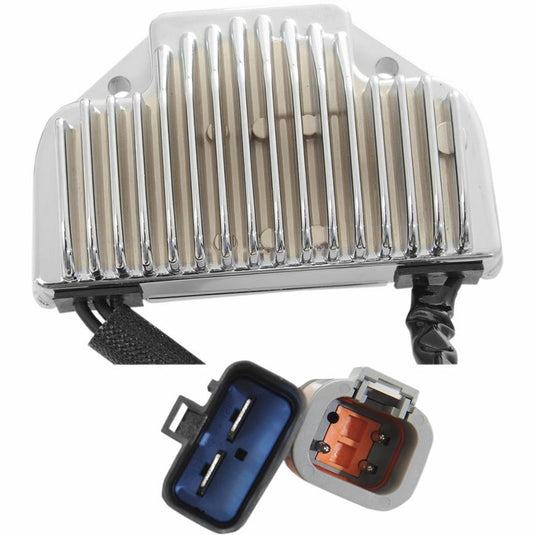 Drag Specialties 2112-1041 Solid-State Regulator - Chrome