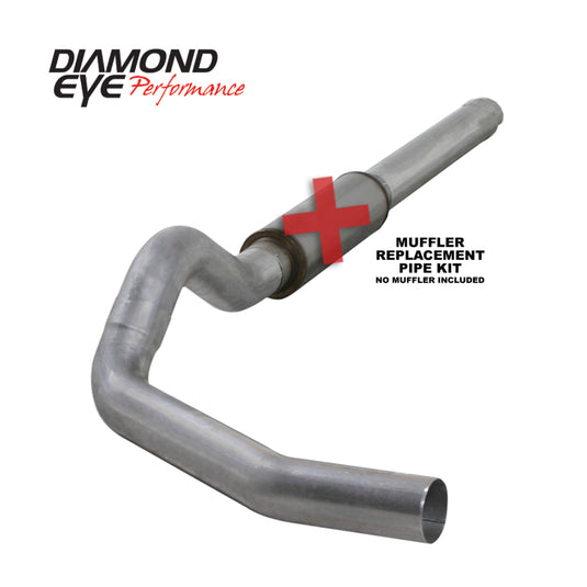 Diamond Eye Performance K5244A-RP DEP Catback Exhaust Kit AL