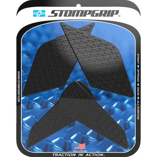 Stompgrip 55-14-0204B Icon Profile Traction Tank Grip - Street - Black