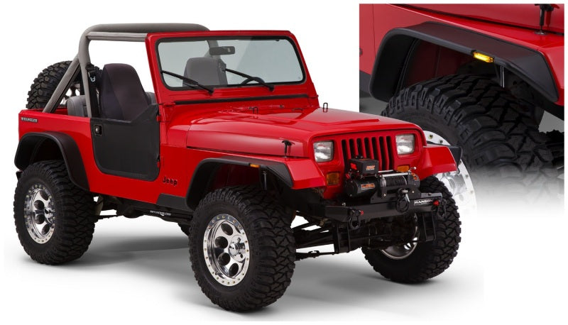 Load image into Gallery viewer, Bushwacker 10924-07 BUS Jeep Flat Style Flares
