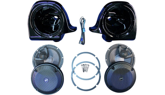 J&M HL13-6582TW-XRP ROKKER XRP 6.58in. Fairing Speaker Kit with Hi-Output PEI Tweeter